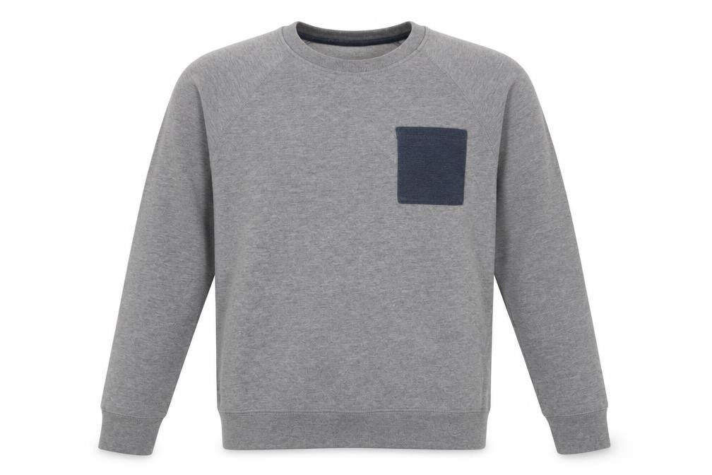 Topman Mens Grey Cotton Pullover Sweatshirt Size S