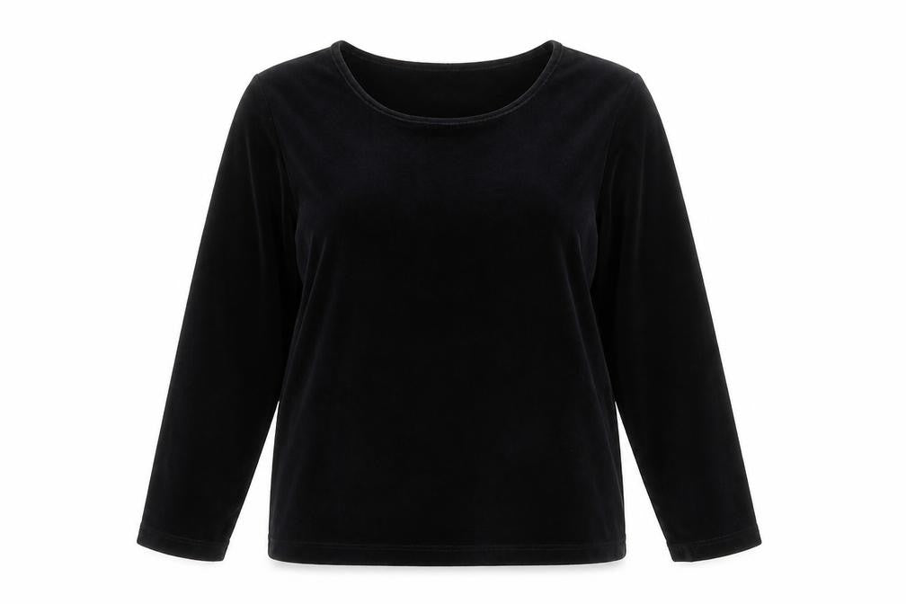 Hawkshead Womens Black Polyester Pullover Sweatshirt Size 20 Pullover