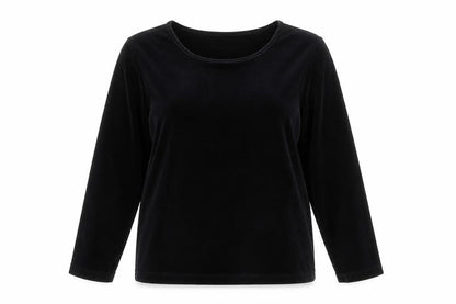 Hawkshead Womens Black Polyester Pullover Sweatshirt Size 20 Pullover