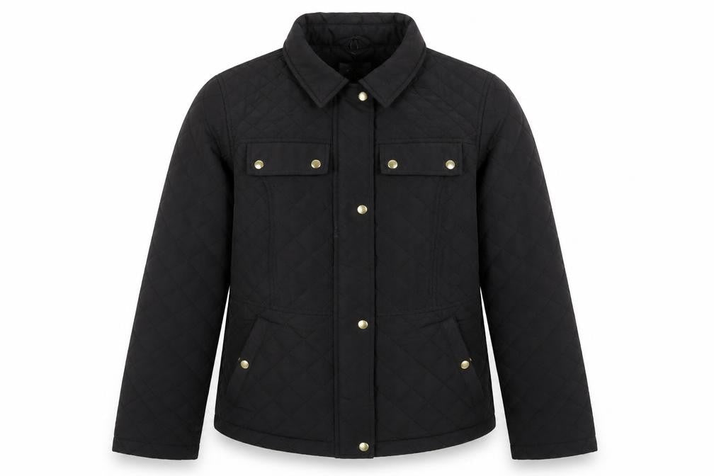 Oasis Mens Black Jacket Size M Zip - Pockets