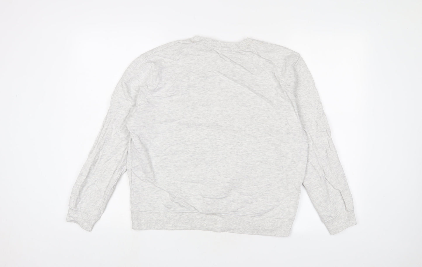 French Connection Womens Grey Cotton Pullover Sweatshirt Size M Pullover - Embroidered