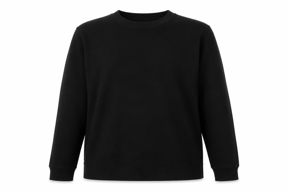 Zara Womens Black Cotton Pullover Sweatshirt Size M Pullover