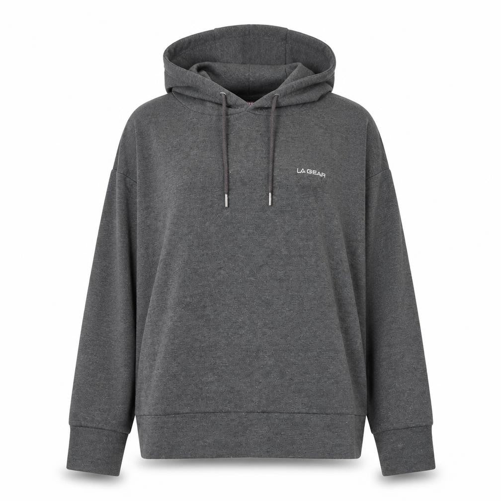 LA Gear Women's Grey Pullover Hoodie Size L