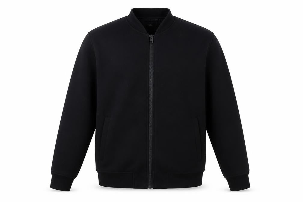 Marks and Spencer Mens Black Bomber Jacket Jacket Size S Zip