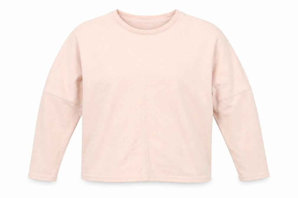 New Look Womens Pink Polyester Pullover Sweatshirt Size 10 Pullover