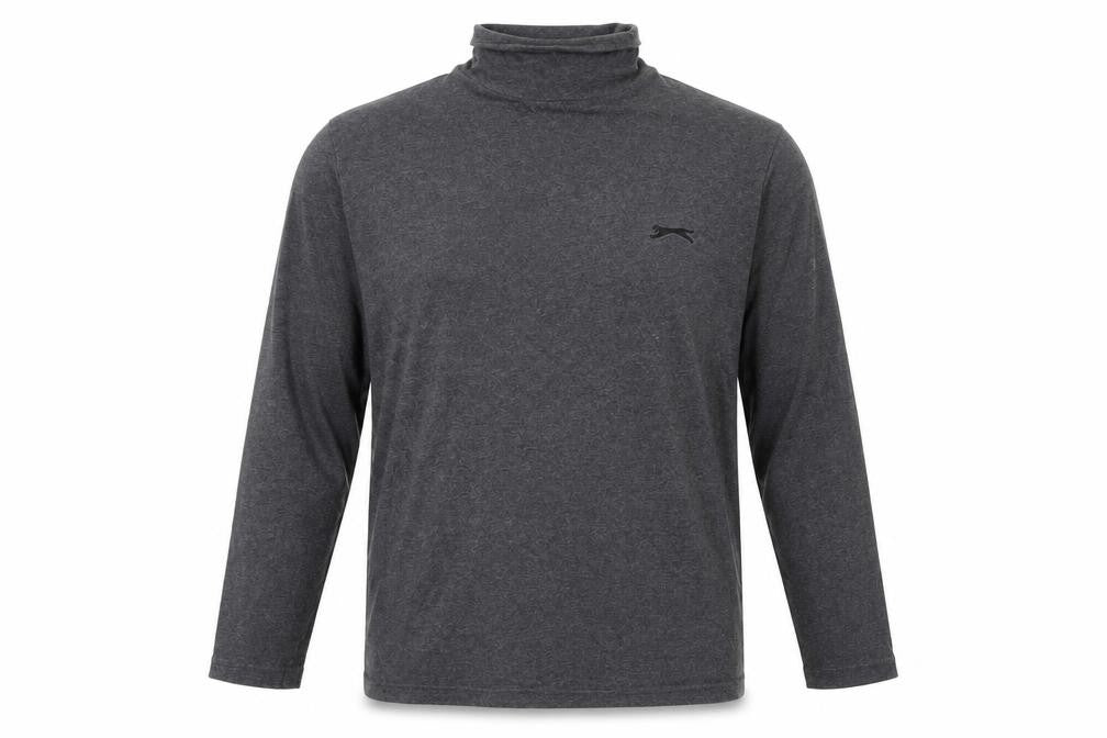 Slazenger Mens Grey Cotton Pullover Sweatshirt Size L