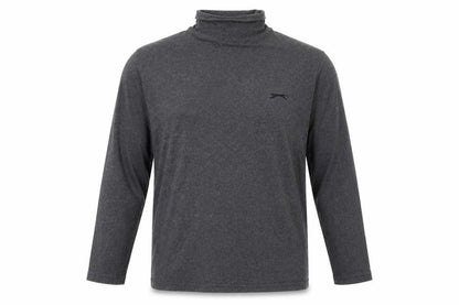 Slazenger Mens Grey Cotton Pullover Sweatshirt Size L