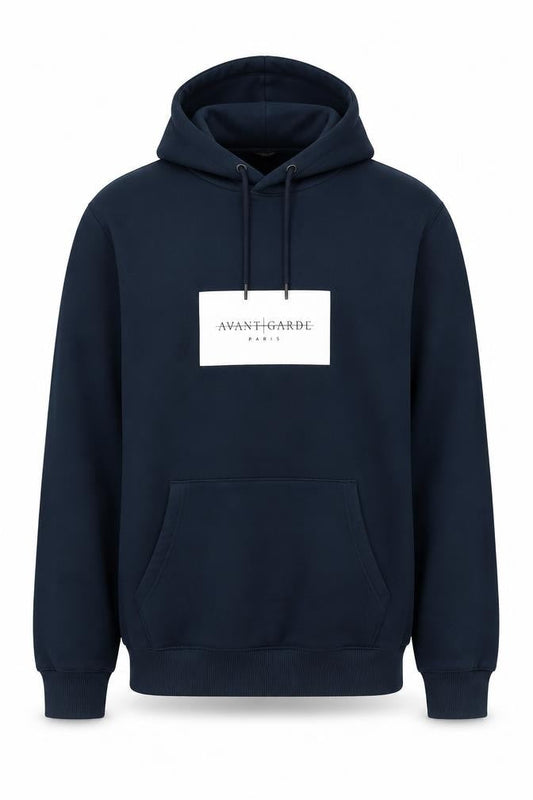 Avant Garde Mens Blue Polyester Pullover Hoodie Size 2XL - Avant Garde Paris