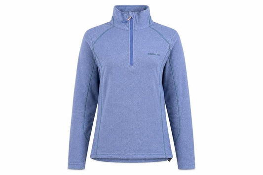 Ayacucho Womens Blue 100% Polyester Full Zip Sweatshirt Size XS Zip