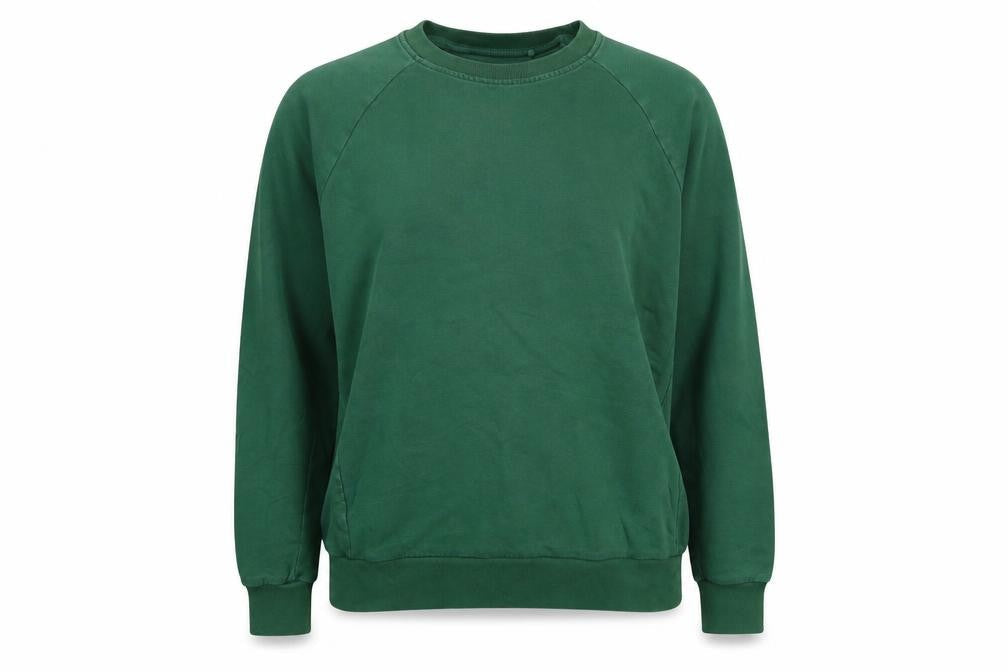 engelbert strauss Womens Green Cotton Pullover Sweatshirt Size L Pullover