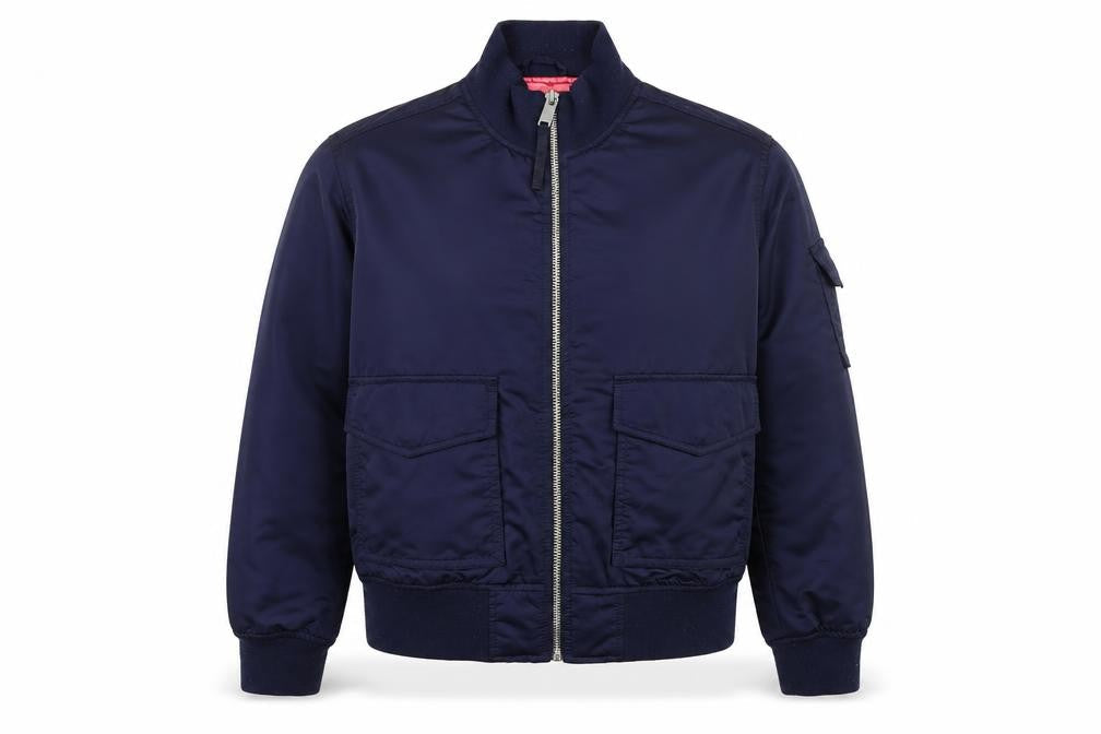 Gap Womens Blue Bomber Jacket Jacket Size S Zip