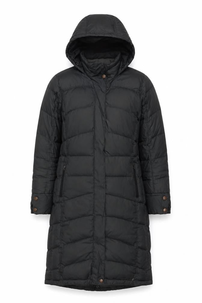 Merrell Womens Black Quilted Jacket Size S Zip