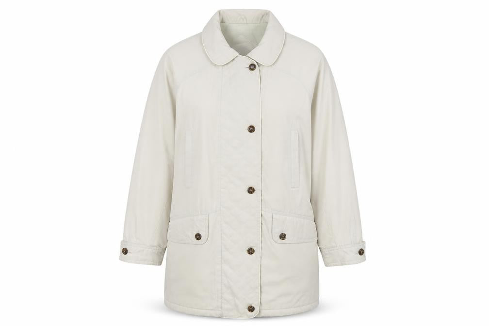 Coast Womens Beige Jacket Size M Zip