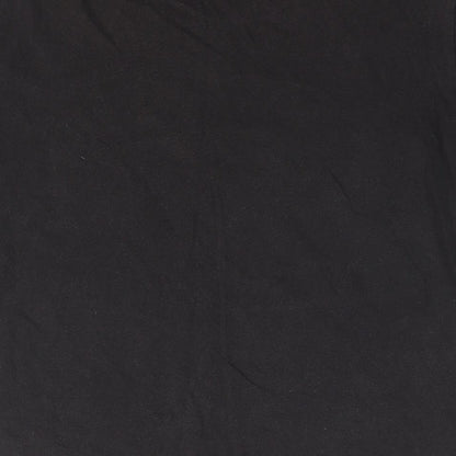 Levi's Womens Brown Cotton Basic T-Shirt Size L Round Neck - Logo