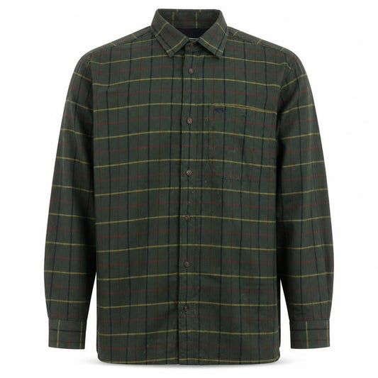 Field Pro Mens Green Check Jacket Size M Button