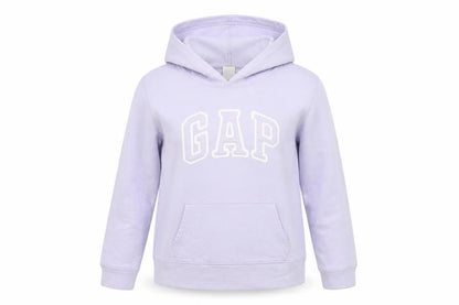 Gap Womens Purple Cotton Pullover Hoodie Size S Pullover - Embroidered Logo