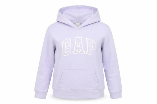 Gap Womens Purple Cotton Pullover Hoodie Size S Pullover - Embroidered Logo