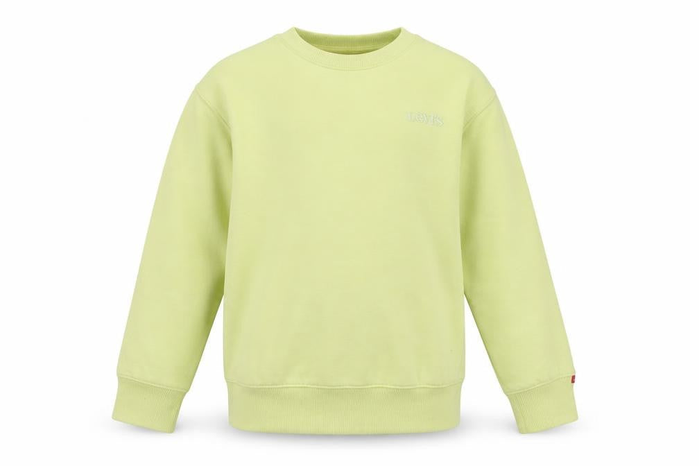 Levi's Girls Green Polyester Pullover Sweatshirt Size 10 Years Pullover