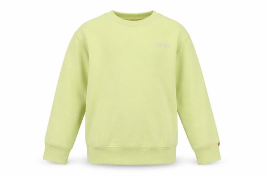 Levi's Girls Green Polyester Pullover Sweatshirt Size 10 Years Pullover