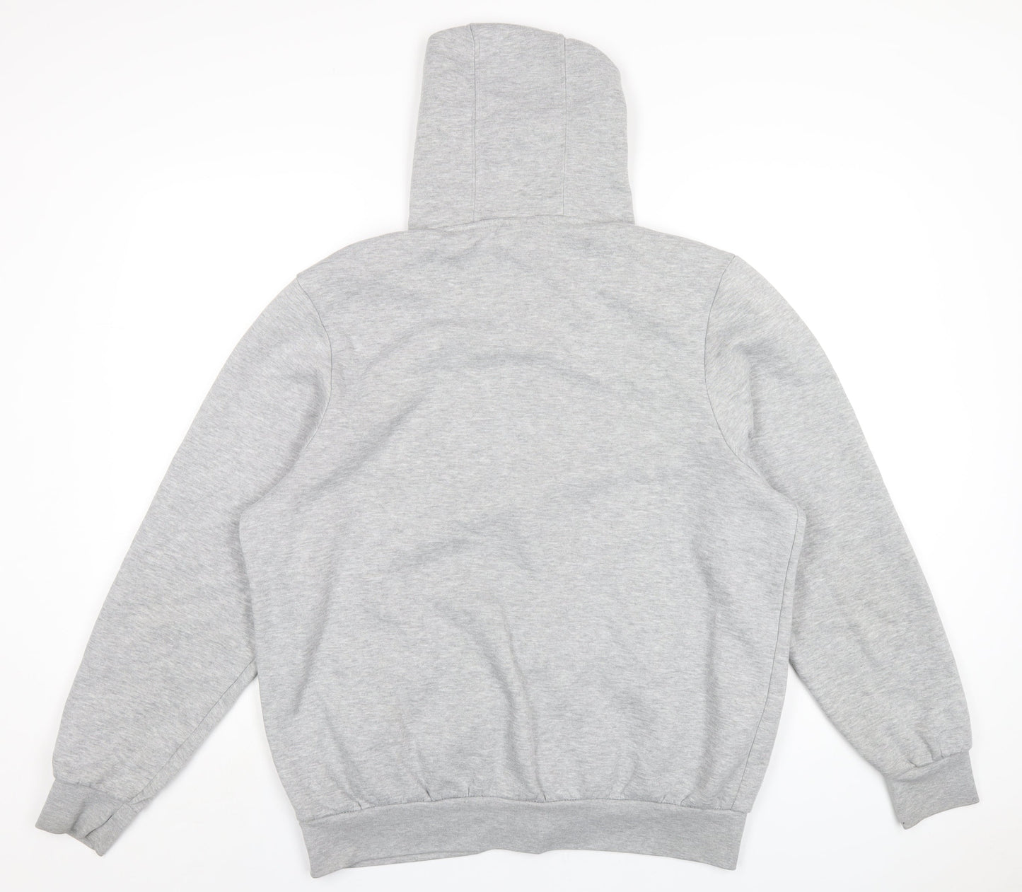 Slazenger Mens Grey Polyester Full Zip Hoodie Size L