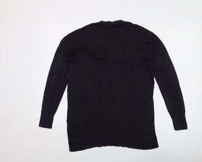 Back view of French Connection women’s black round neck lyocell jumper, size S