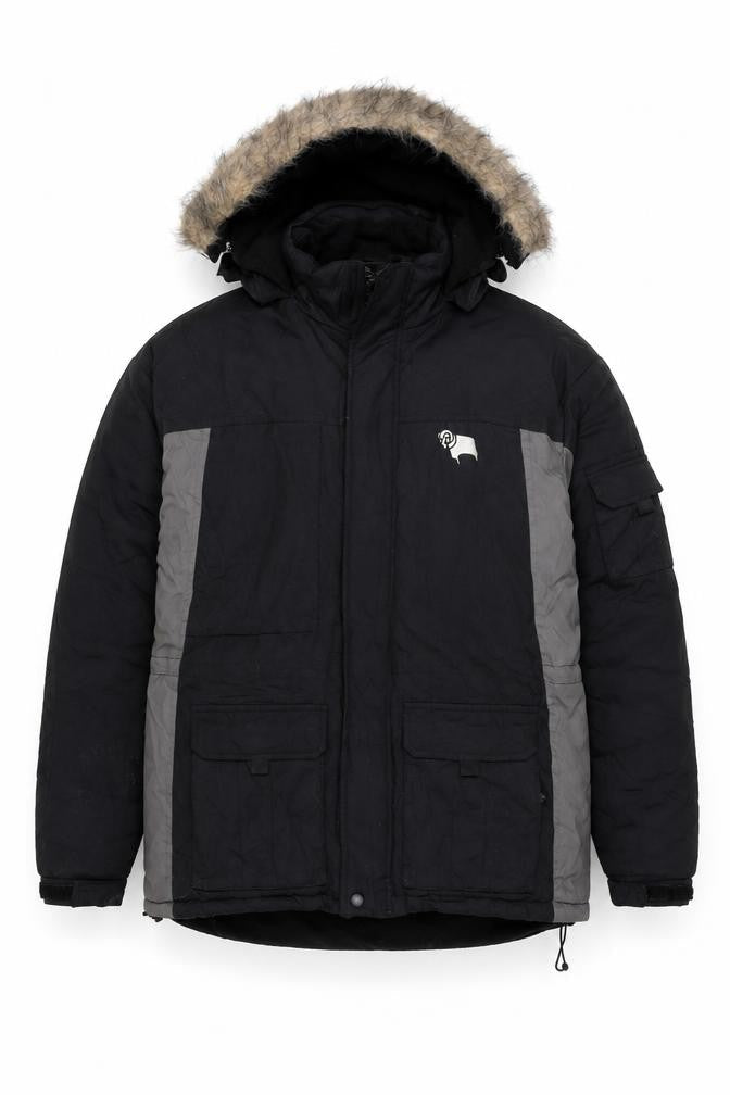 DCFC Mens Black Jacket Size S Zip