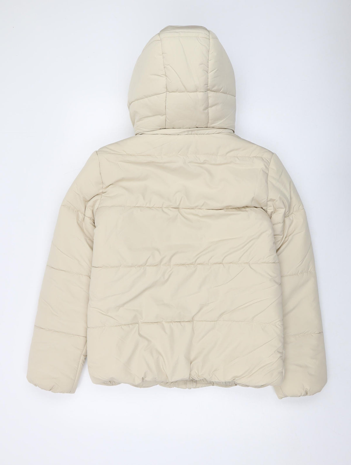 Marks & Spencer Womens Beige Parka Jacket Size 8 Zip