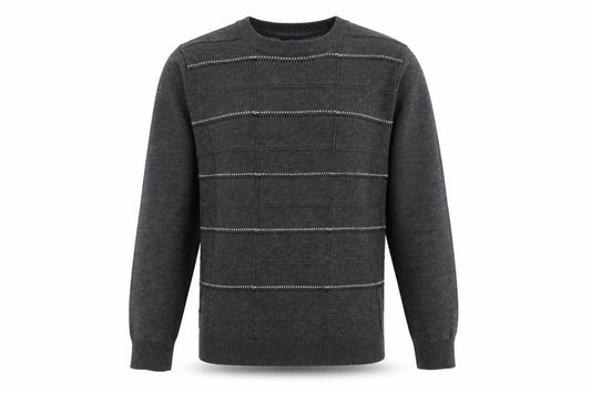 J.J.Willis Mens Grey Roll Neck Polyester Pullover Jumper Size L Long Sleeve