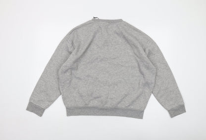 Preloved Disney Womens Grey Polyester Pullover Sweatshirt Size M Pullover - Minnie Mouse - Back