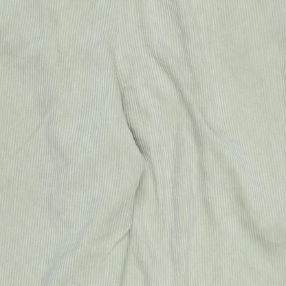 Divided Womens Beige Cotton Blend Trousers Size M L28 in Regular Zip