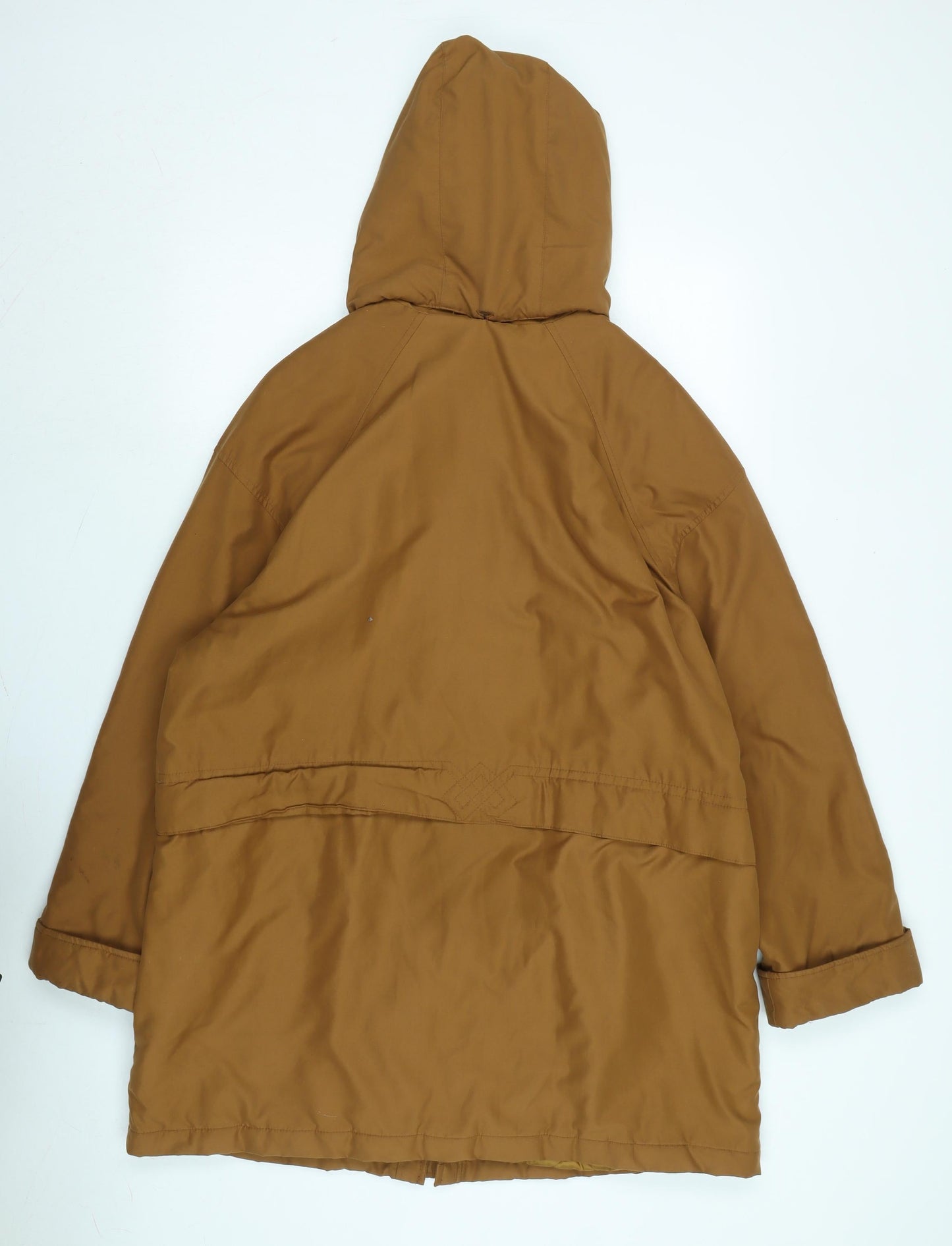 Bonmarché Womens Brown Parka Coat Size M Zip