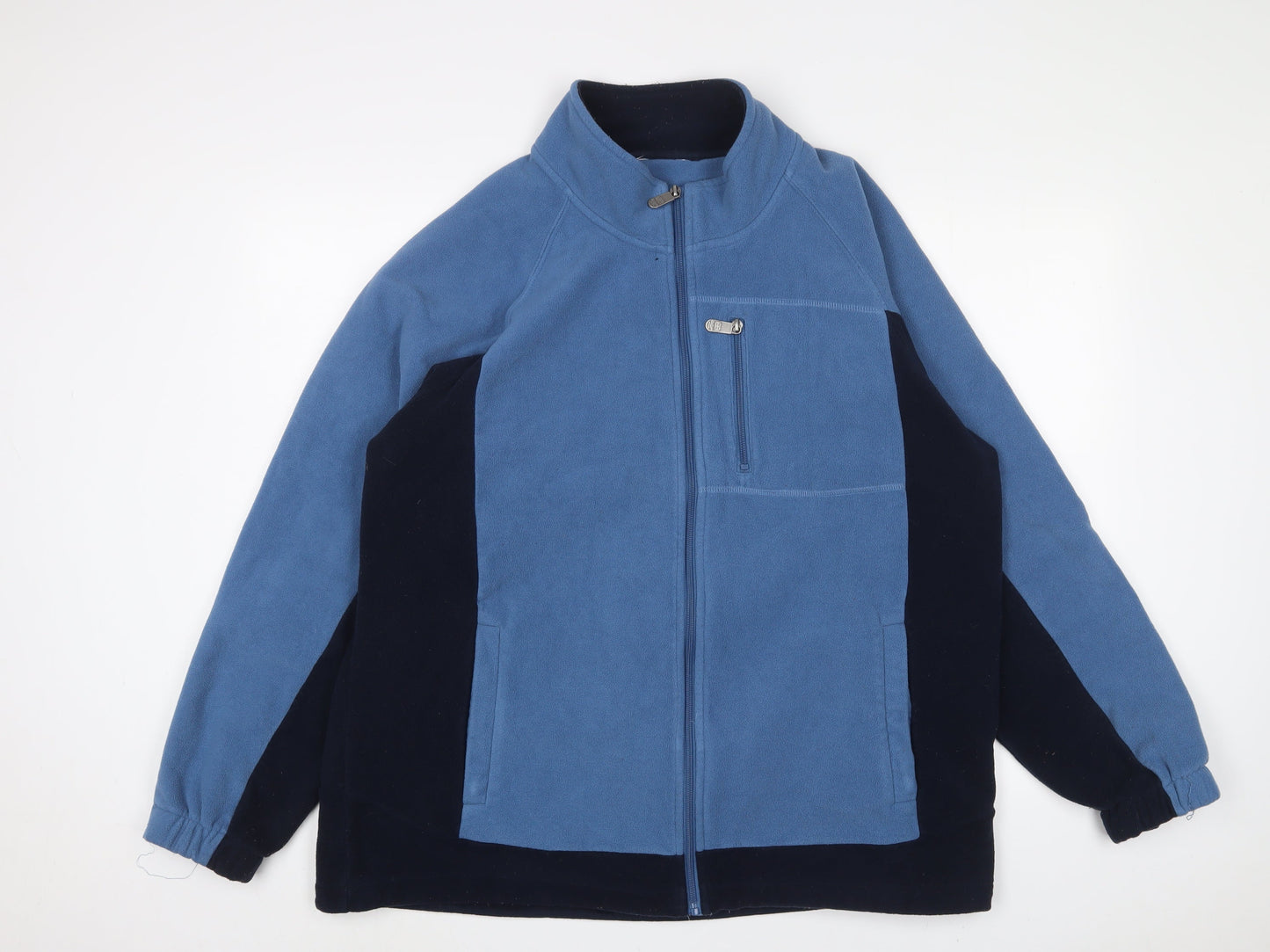 Cotton Traders Mens Blue Jacket Size XL Zip