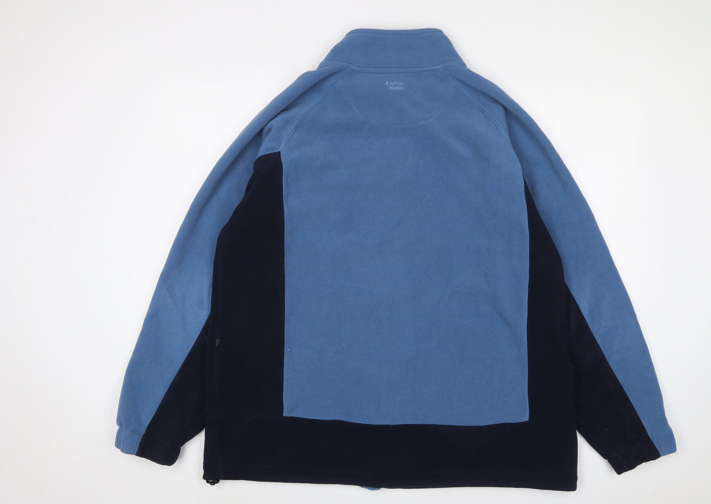 Cotton Traders Mens Blue Jacket Size XL Zip