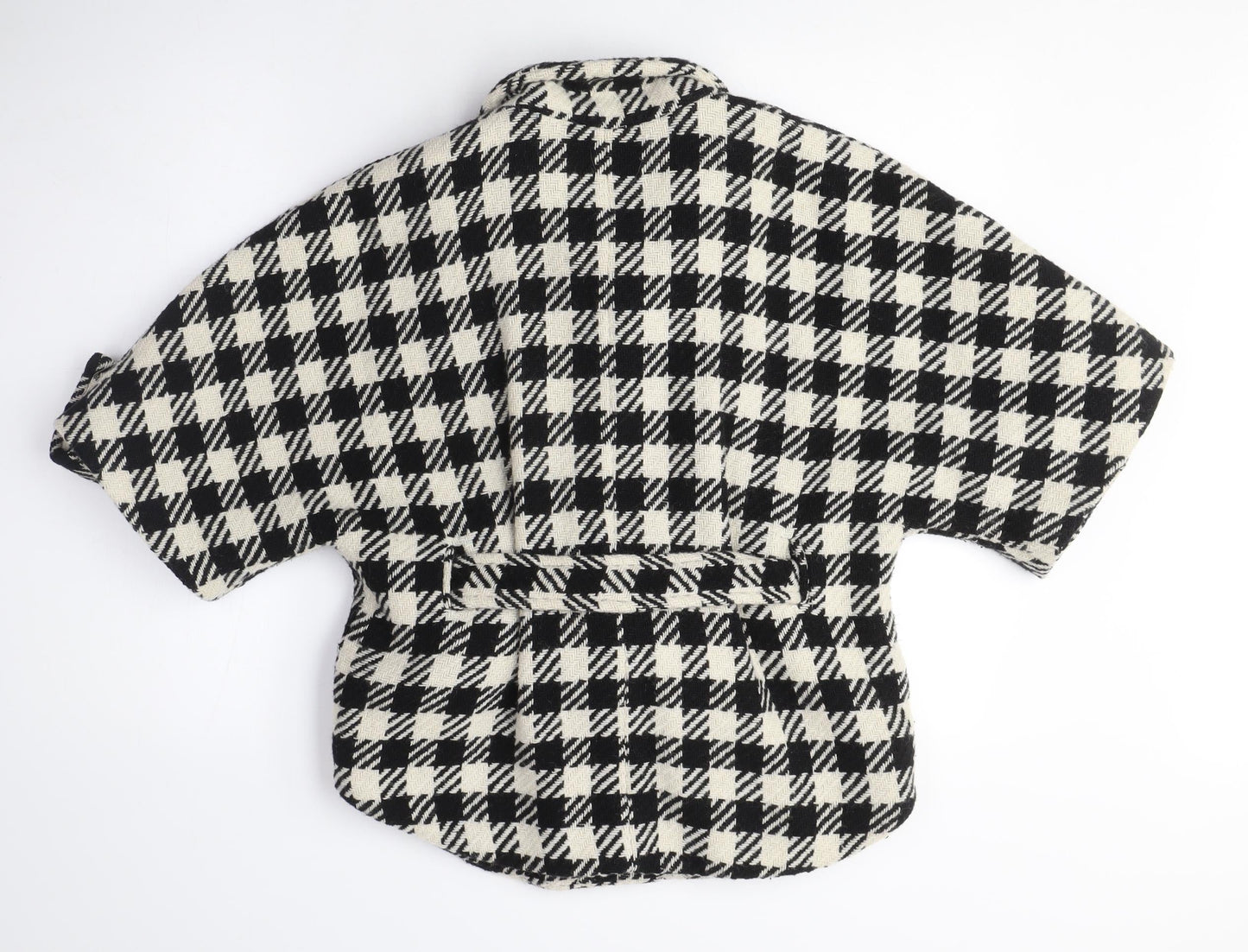 Marks and Spencer Women's Petite Check Jacket, Black/White