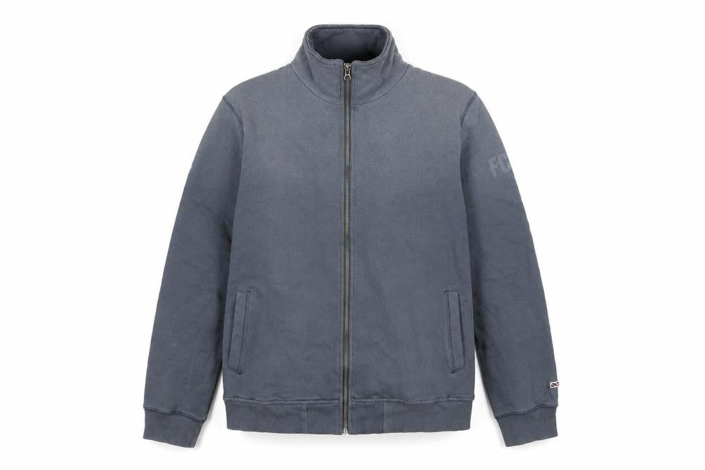 French Connection Mens Blue Cotton Full Zip Sweatshirt Size M