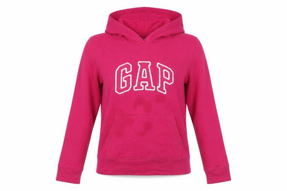 Gap Womens Pink Cotton Pullover Hoodie Size L Pullover - Logo