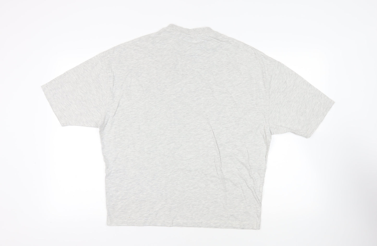 ASOS Womens Grey Cotton Basic T-Shirt Size XS Crew Neck - Chianti