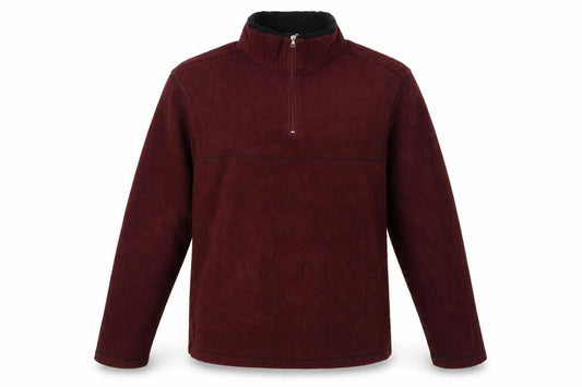 Cutting Edge Mens Brown Polyester Pullover Sweatshirt Size XL