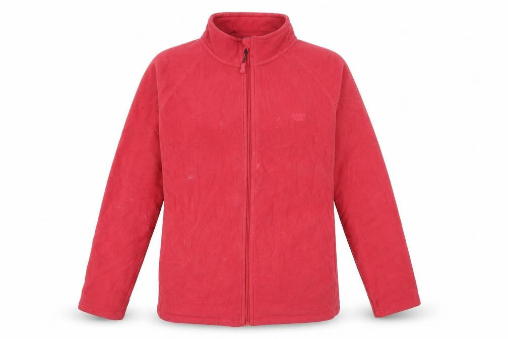 Cotton Traders Womens Pink Jacket Size L Zip - Logo Pockets