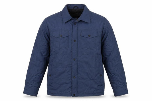 Heat Mens Blue Jacket Size XL Zip