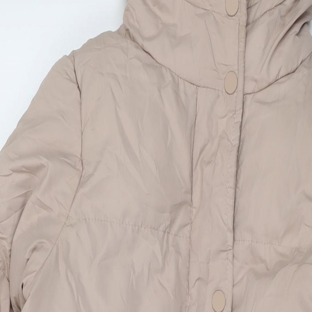 Threadbare Womens Pink Jacket Size 6 Zip