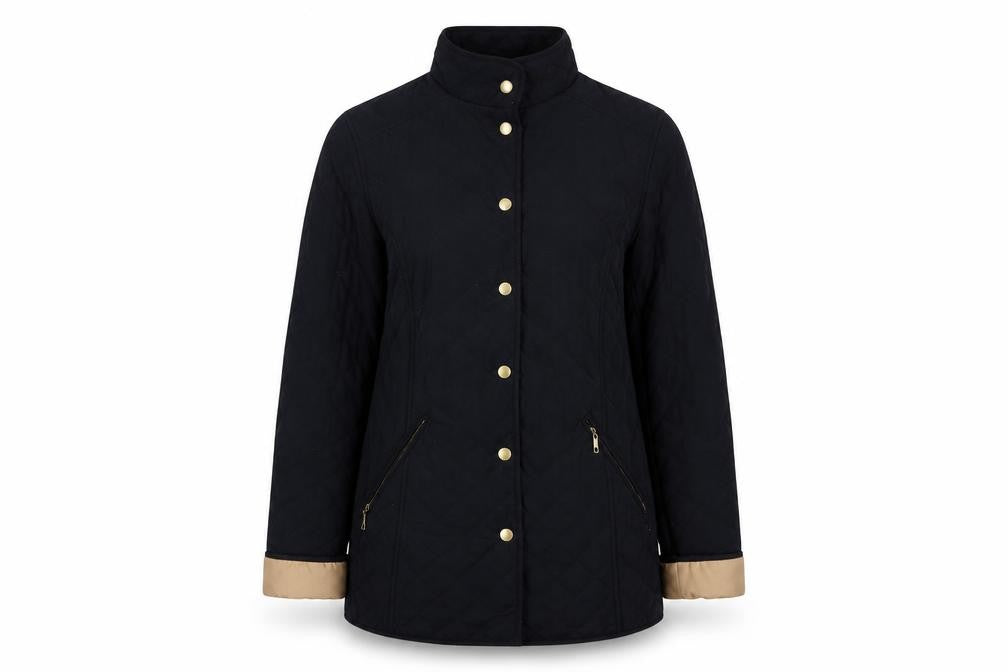 Classics Womens Black Jacket Size 10 Snap