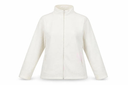 Isle Womens Ivory Jacket Size 14 Zip