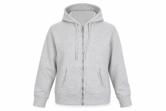 THE WHITE COMPANY Womens Grey Cotton Full Zip Hoodie Size XS Zip