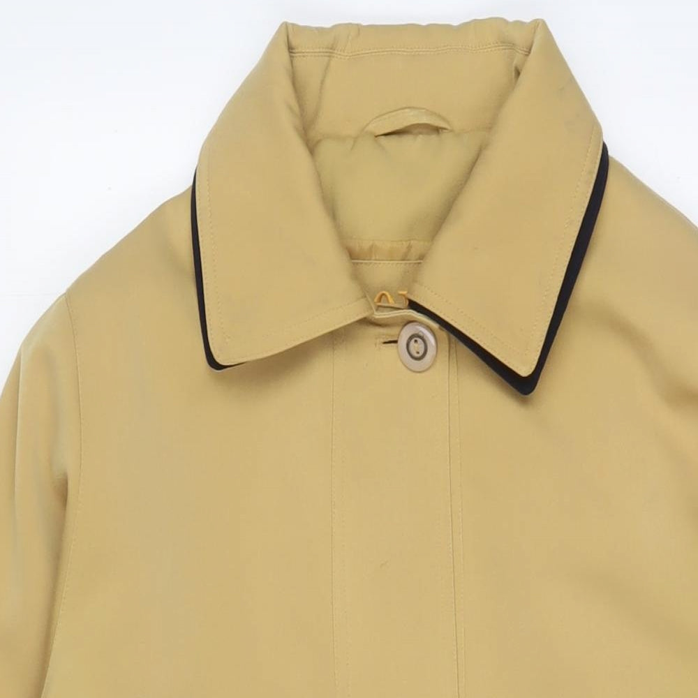 Bond Womens Yellow Jacket Size 10 Button