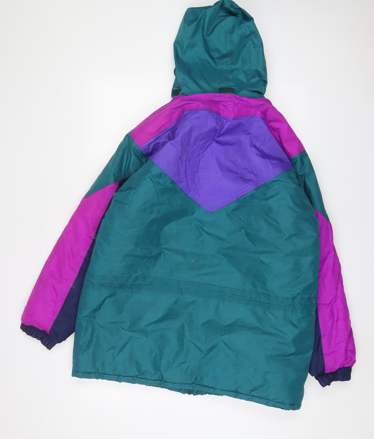 Hazy Joe Womens Multicoloured Jacket Coat Size L Zip - Zip Pockets