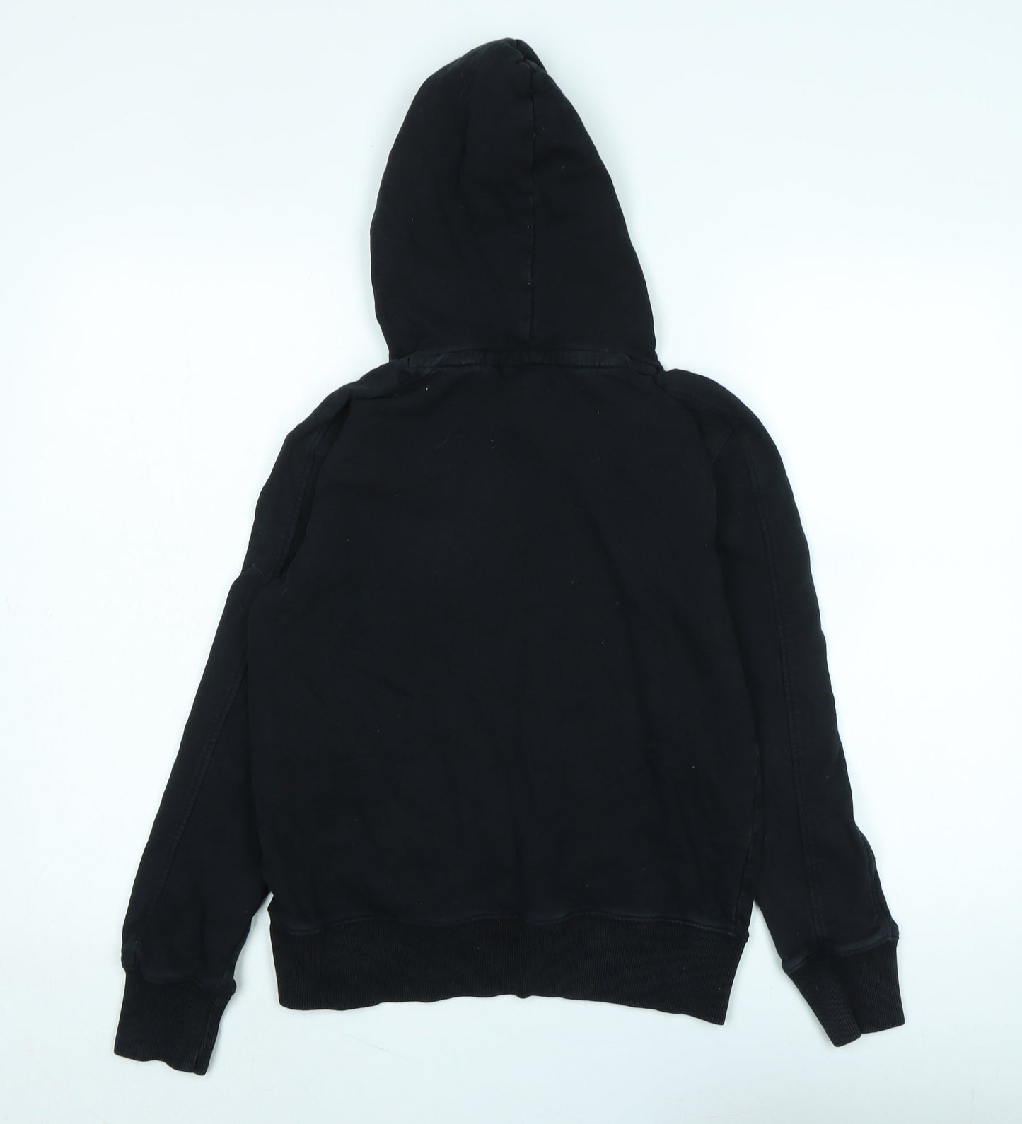NEXT Boys Black Cotton Pullover Hoodie Size M