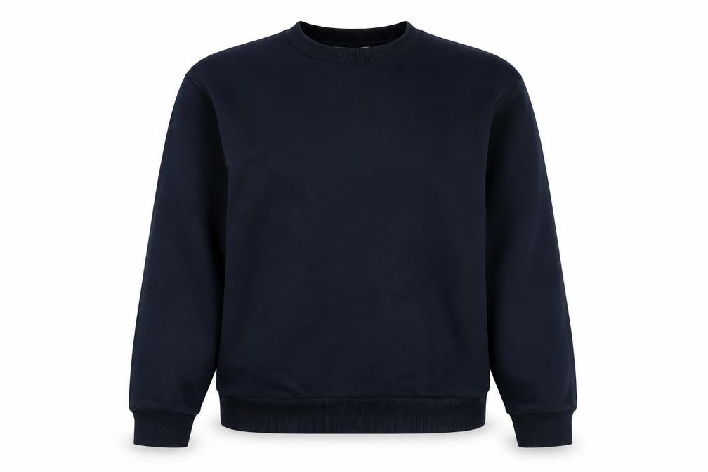 Marks & Spencer Womens Blue Cotton Pullover Sweatshirt Size M
