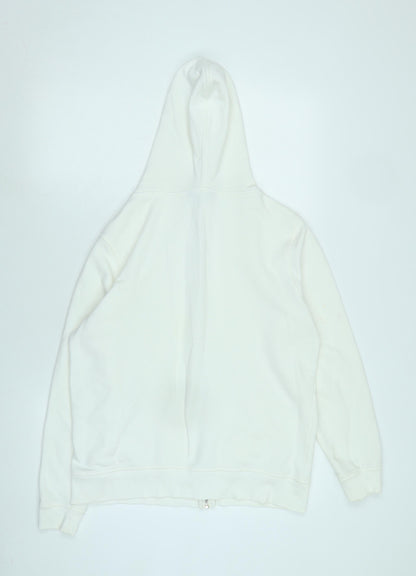 Marks & Spencer Womens Ivory Jacket Size 14 Zip