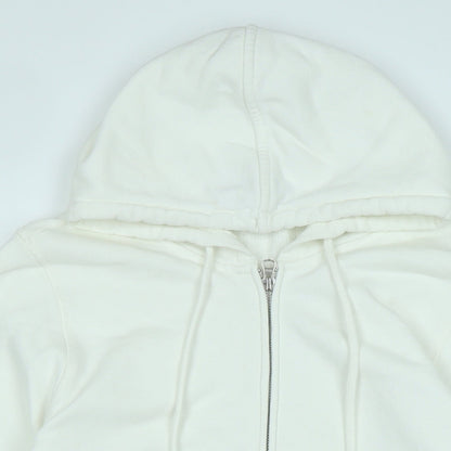 Marks & Spencer Womens Ivory Jacket Size 14 Zip